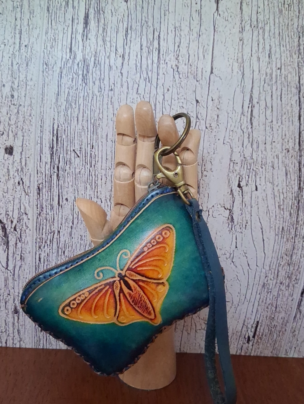 Butterfly Wristlet